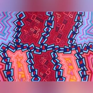 9x12 Original Abstract Art Print 1:1